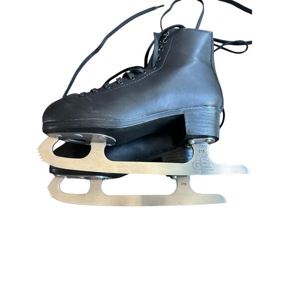 American Athletic Tricot Lined Figure Skates boys size 3 - Picture 1 of 5